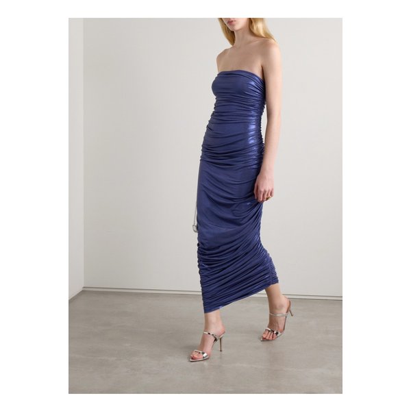 노마카말리 다이애나 스트랩리스 루시드 어시메트릭 스트레치 미디 원피스 1647597338960091