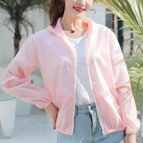여성 초경량 바람막이 점퍼 후드집업 초슬림 간절기 아우터