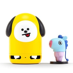 BT21 Friends Duo 블루투스 공식 포터블 스피커&피규어 세트 자택 아웃