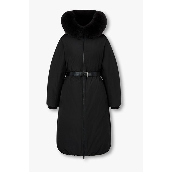 퍼 후드 롱 다운 코트 7115417Y05199