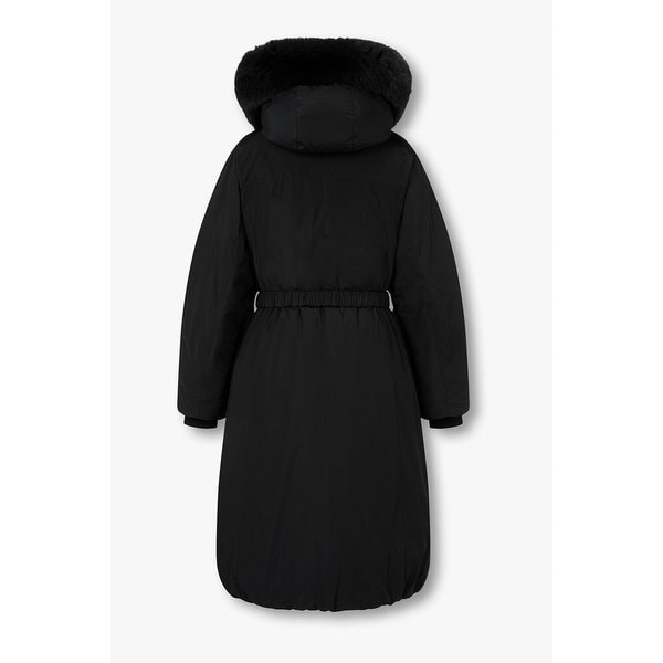 퍼 후드 롱 다운 코트 7115417Y05199