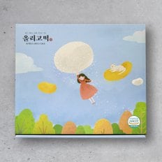 올리고떡 [2박스] 콩쑥개떡 60gX32개 + 크림찹쌀떡 50gX30개