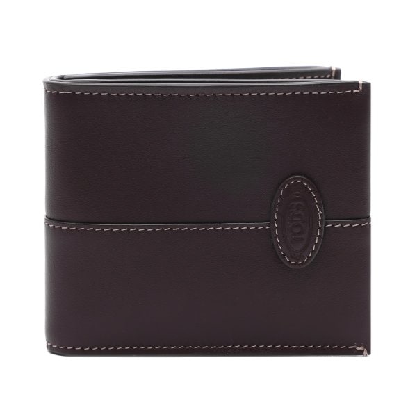 [부산점] 26SS 남성 스탬핑 로고 반지갑 (XAMDBSC8300 UPP S611 26S)