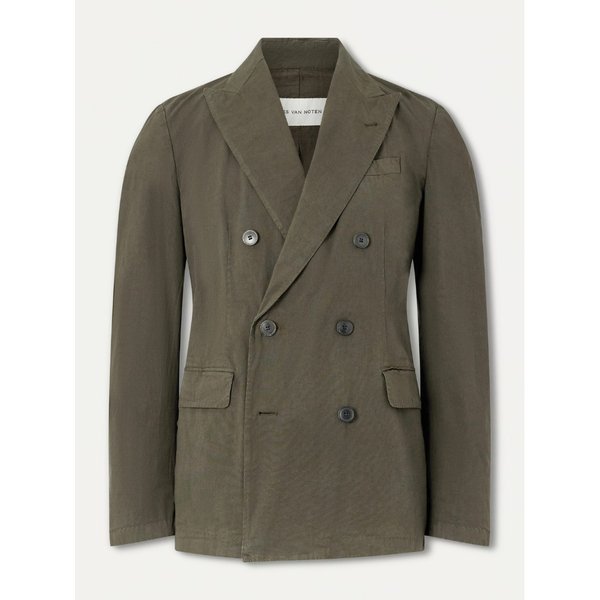 코튼 블렌드 더블브레스트 블레이저 46376663163006247