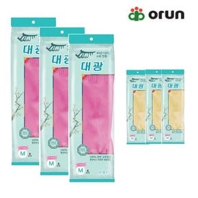 대광 고무장갑 중 3세트