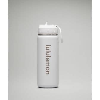 룰루레몬 백 투 라이프 스포츠 보틀 18oz *Straw Lid - WHT