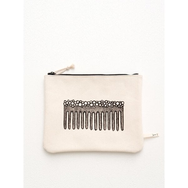 빗 프린트 클러치백 -YG1001-C (comb)