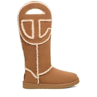 UGG 어그 여성 10mm Telfar Tall 시어링 부츠 적갈색 79IU9K012 5655272