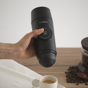 라이브박스 휴대용 커피 커피머신 무선 에스프레소 캡슐 아웃도어 캠핑 카페 PE11820B