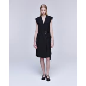 [파주점] [송지오우먼]송지오 카라리스 원피스 자켓 블랙 WH2OP309BK