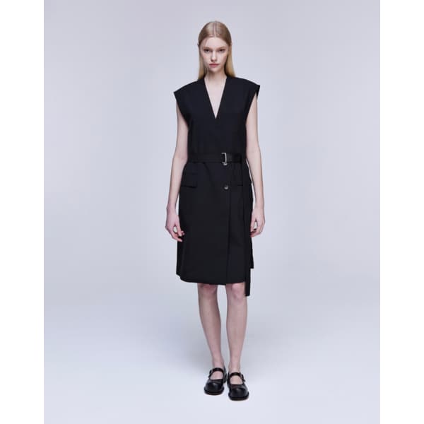 [파주점] [송지오우먼]송지오 카라리스 원피스 자켓 블랙 WH2OP309BK