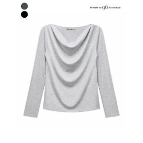 무드 드레이프 긴팔 티셔츠 NQ9TS016M0_P438561617