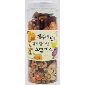  민속과자 제주의맛혼합믹스(530g)X12