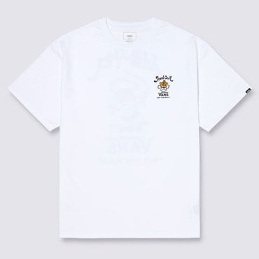 반스 반스 서울 타이거 반소매 티셔츠 VN000W22WHT1