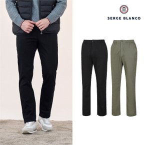 세르즈블랑코 24FW 남성 코튼 블렌디드 스판 팬츠 2종