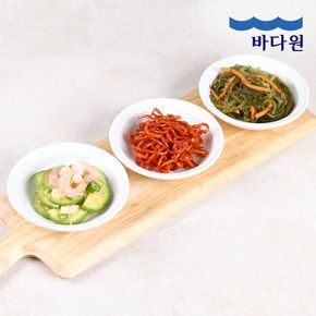 식감좋은반찬3종세트 270g 진미채 알새우호박 미역줄기..[36068519]