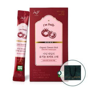 혜인담 아임 데일리 유기농 토마토 스틱 22g x 14포 + 쇼핑백 선물세트