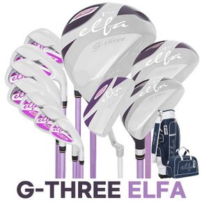 지쓰리 G-THREE FLFA 엘파 여성용 골프 풀세트
