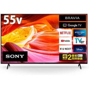 일본 소니 TV 텔레비전 1877840 Sony 55V 4K X80WK 시리즈 LCD 브라via KJ55X80WK Google Dolby