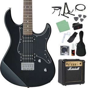 YAMAHA PACIFICA120H BL 블랙 일렉기타-초보자 14종 세트 마셜