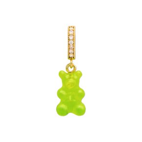노스탤지어 베어 큐빅 펜던트 라임 NOSTALGIABEAR PAVE LIME