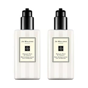 Jo Malone 조말론 잉글리쉬페어앤프리지아 핸드 바디크림 로션 250mL 2팩