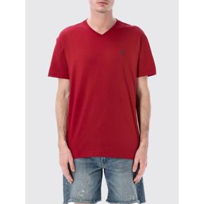 26SS 폴로 랄프로렌 반팔 티셔츠 710671452 522 Red