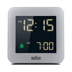 브라운 디지털탁상시계 BC09G 라이트.스누즈알람 BRAUN 정품