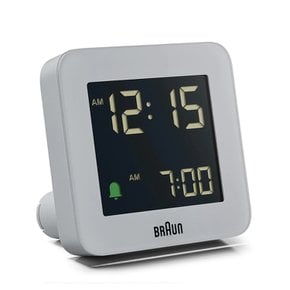 브라운 디지털탁상시계 BC09G 라이트.스누즈알람 BRAUN 정품
