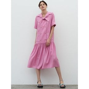 SAILOR FLAER DRESS_PINK