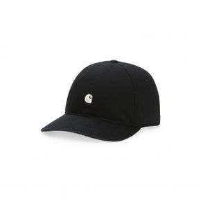 Carhartt 워크 인 Progress 매디슨 로고 엠브로이더드 베이스볼캡 야구모자 블랙/ Wax 7210557