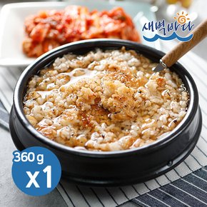 HACCP인증 식사대용 해초누룽지 360g x 1봉 간편식 대용량 SENU360H1