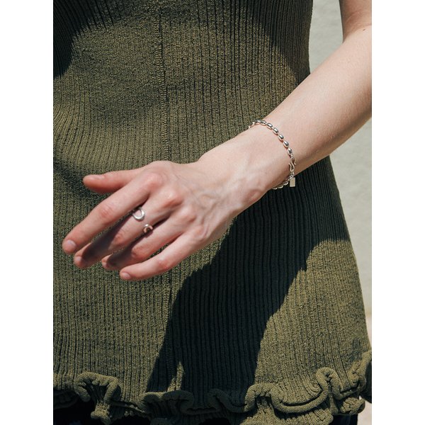 [925 silver] Huit.silver.89 / orge bracelet
