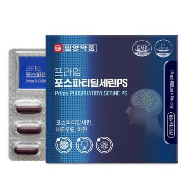 일양 프라임 포스파티딜세린PS 800mg x 60캡슐