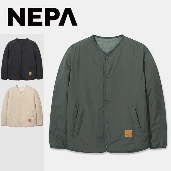 [부산점] 공용 써모퍼프 패딩자켓(넥리스) 7LE0960