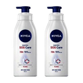 SOS 케어 바디로션 400ml 2개