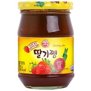 모닝빵 브런치 아이들간식 딸기쨈 모닝빵 식사대용 발라먹는 300g