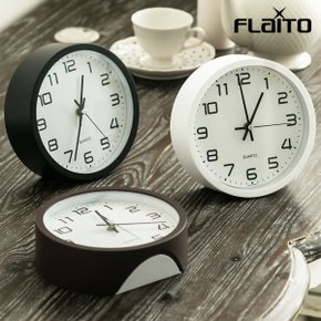 지성INC플라이토 모던 무소음 탁상 벽시계 17cm