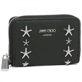 [지미추] 동전 케이스 대니 블랙 남성 JIMMY CHOO DANNYUUF 14503753 []