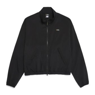 내셔널지오그래픽 [여주점] N251WFT020 여성 실키 스트레치 스탠드넥 풀집업 블랙