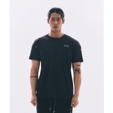ALI THE GREATEST 라운드 숏 슬리브 블랙