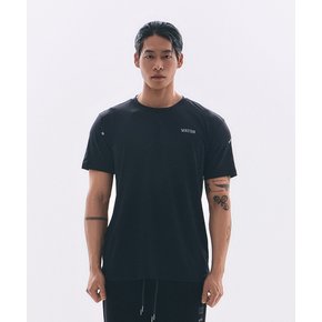 ALI THE GREATEST 라운드 숏 슬리브 블랙
