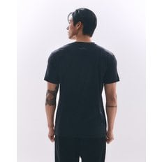 ALI THE GREATEST 라운드 숏 슬리브 블랙