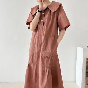 H스타일(NC)23-81반팔카라원피스 여름 여성 원피스 OPS 반팔 데일리 데이트룩 오피스룩 홈웨어