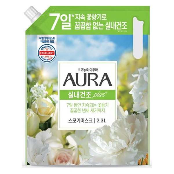[쓱7클럽]아우라 섬유유연제 2.3L(스모키머스크)