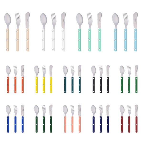 [트리니체] 사브르 파리즈 비스트로 샤이니 커트러리 2인 디저트세트 6P (티스푼2P+케이크포크2P