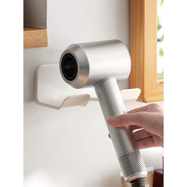 모던 심플 욕실 헤어 드라이어 드라이기 거치대 코드 정리 수납 걸이