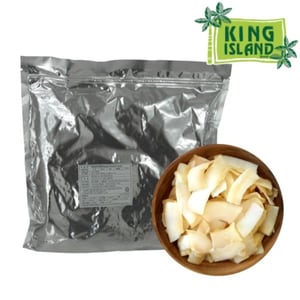  킹아일랜드 구운 오리지널 코코넛칩 대용량 500g-코코넛함량 94.97