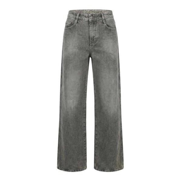 확대된 대표 에르마노 설비노 스트레이트 팬츠 D497P367GWV90303 Black