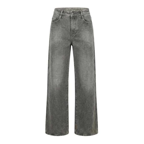 에르마노 설비노 스트레이트 팬츠 D497P367GWV90303 Black